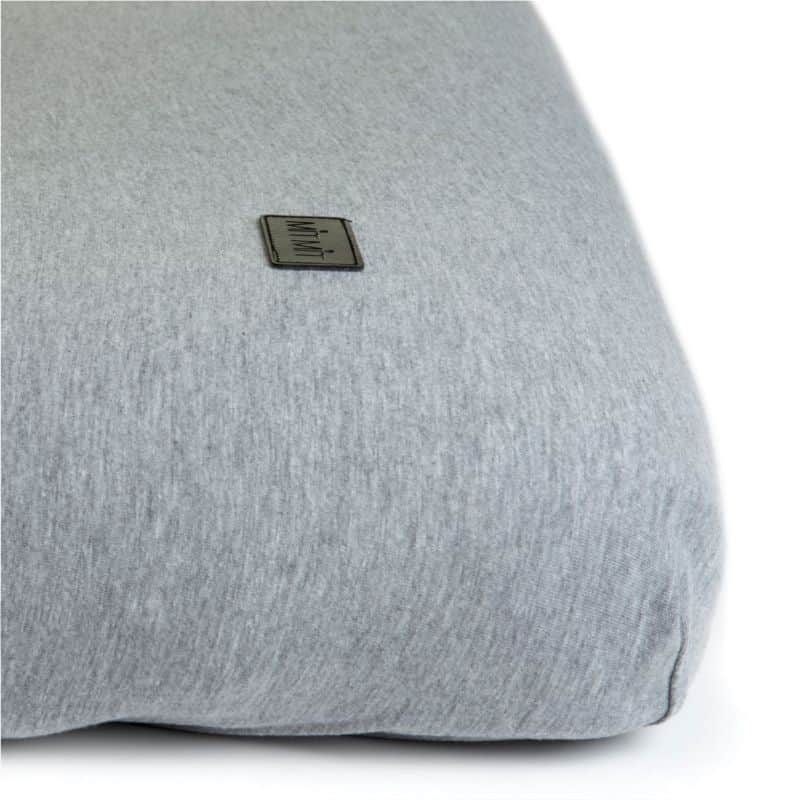 סדין אפור למיטת תינוק